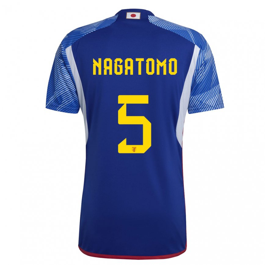 Niño Camiseta Japón Yuto Nagatomo #5 Azul Real 1ª Equipación 22-24 México