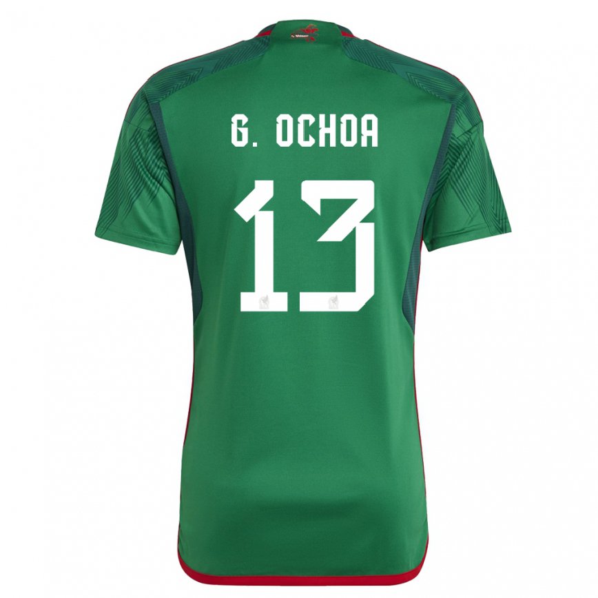 Niño Camiseta México Guillermo Ochoa #13 Verde 1ª Equipación 22-24 México