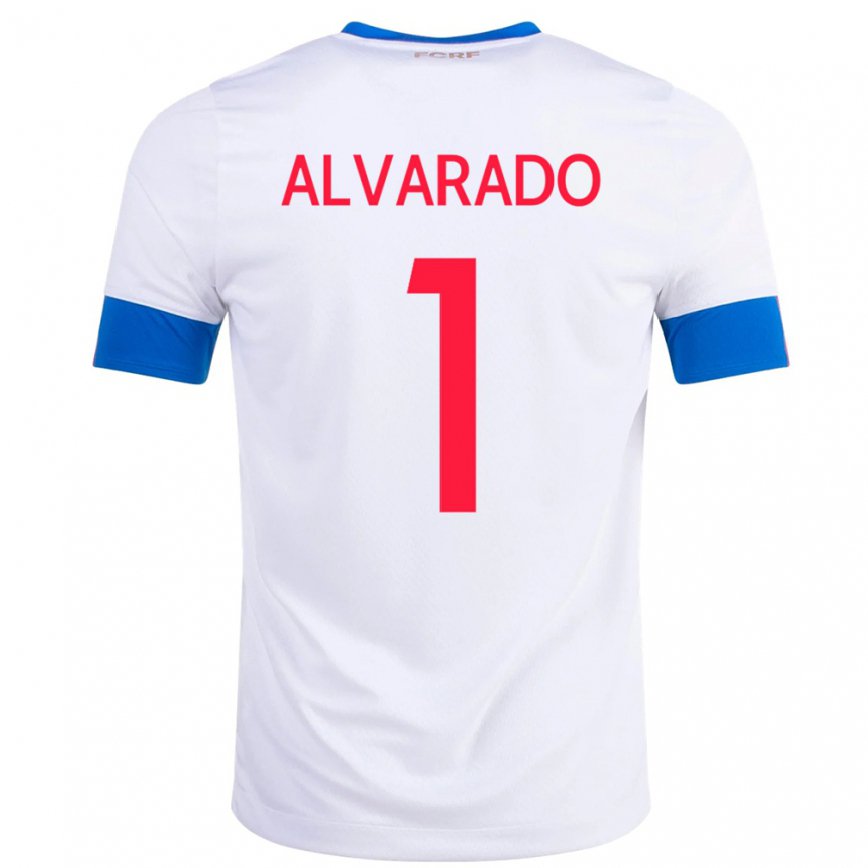 Niño Camiseta Costa Rica Esteban Alvarado #1 Blanco 2ª Equipación 22-24 México
