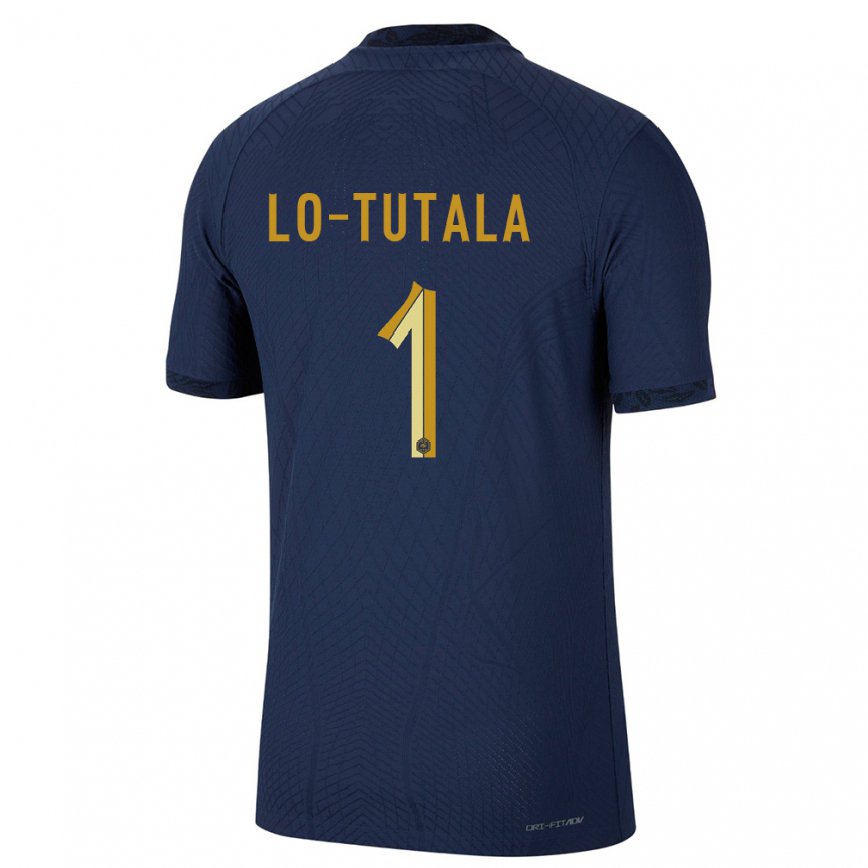 Niño Camiseta Francia Thimothee Lo Tutala #1 Azul Marino 1ª Equipación 22-24 México