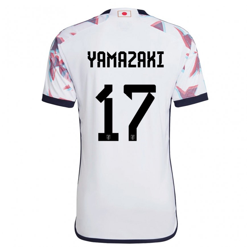 Niño Camiseta Japón Taishin Yamazaki #17 Blanco 2ª Equipación 22-24 México