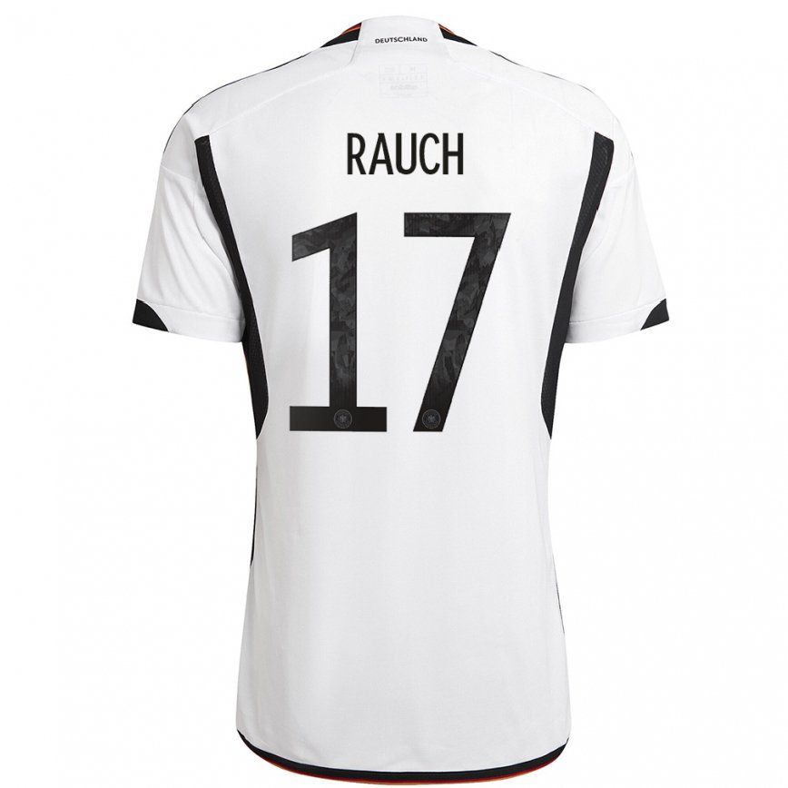 Mujer Camiseta Alemania Felicitas Rauch #17 Blanco Negro 1ª Equipación 22-24 México