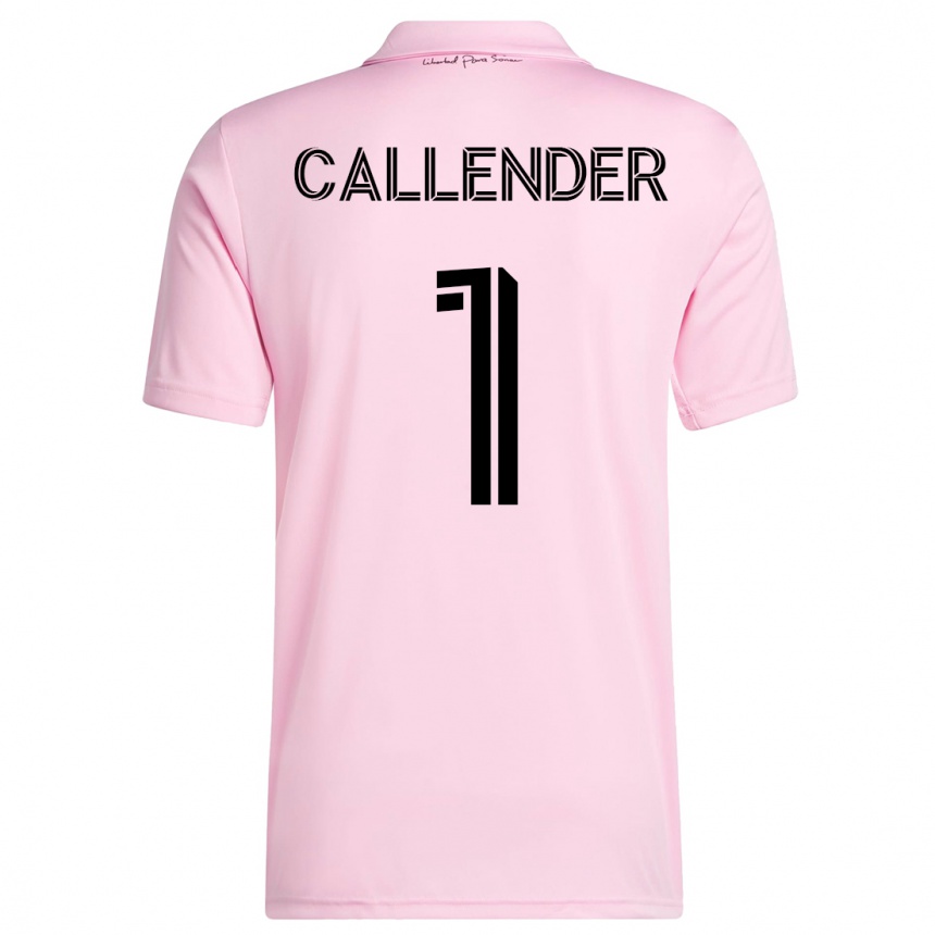 Niño Fútbol Camiseta Drake Callender #1 Rosa 1ª Equipación 2023/24 México