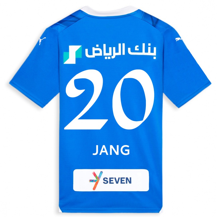 Niño Fútbol Camiseta Hyun-Soo Jang #20 Azul 1ª Equipación 2023/24 México