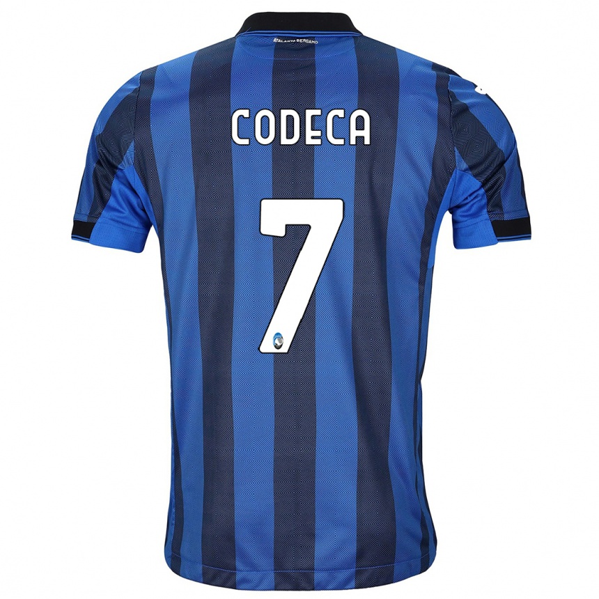 Hombre Fútbol Camiseta Bianca Codeca #7 Azul Negro 1ª Equipación 2023/24 México