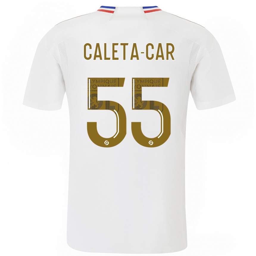 Hombre Fútbol Camiseta Duje Caleta-Car #55 Blanco 1ª Equipación 2023/24 México