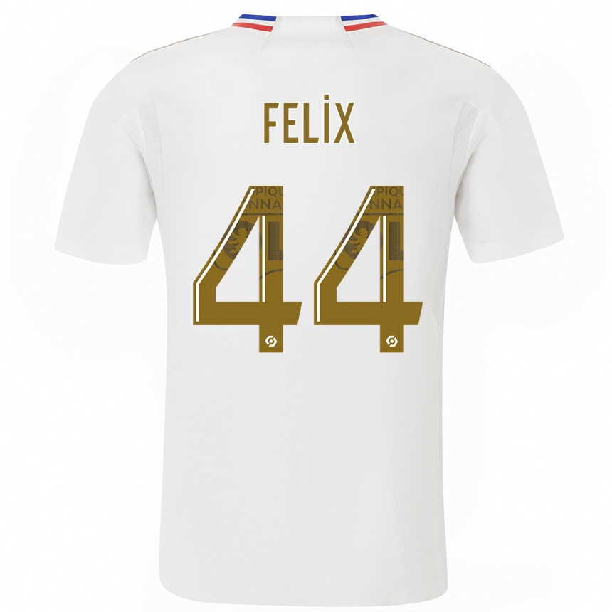 Hombre Fútbol Camiseta Marley Felix #44 Blanco 1ª Equipación 2023/24 México