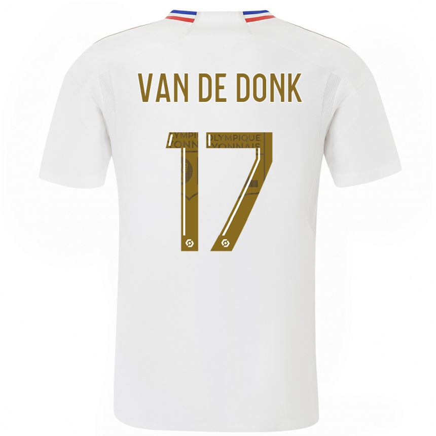 Hombre Fútbol Camiseta Danielle Van De Donk #17 Blanco 1ª Equipación 2023/24 México