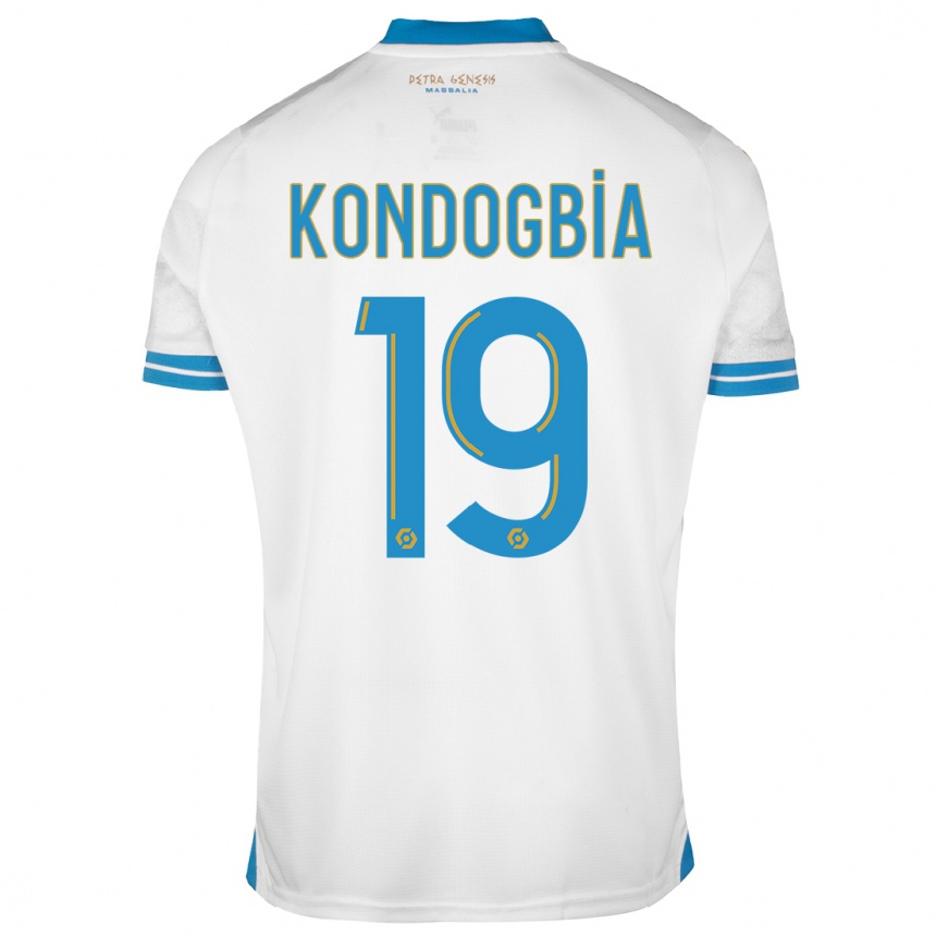 Hombre Fútbol Camiseta Geoffrey Kondogbia #19 Blanco 1ª Equipación 2023/24 México