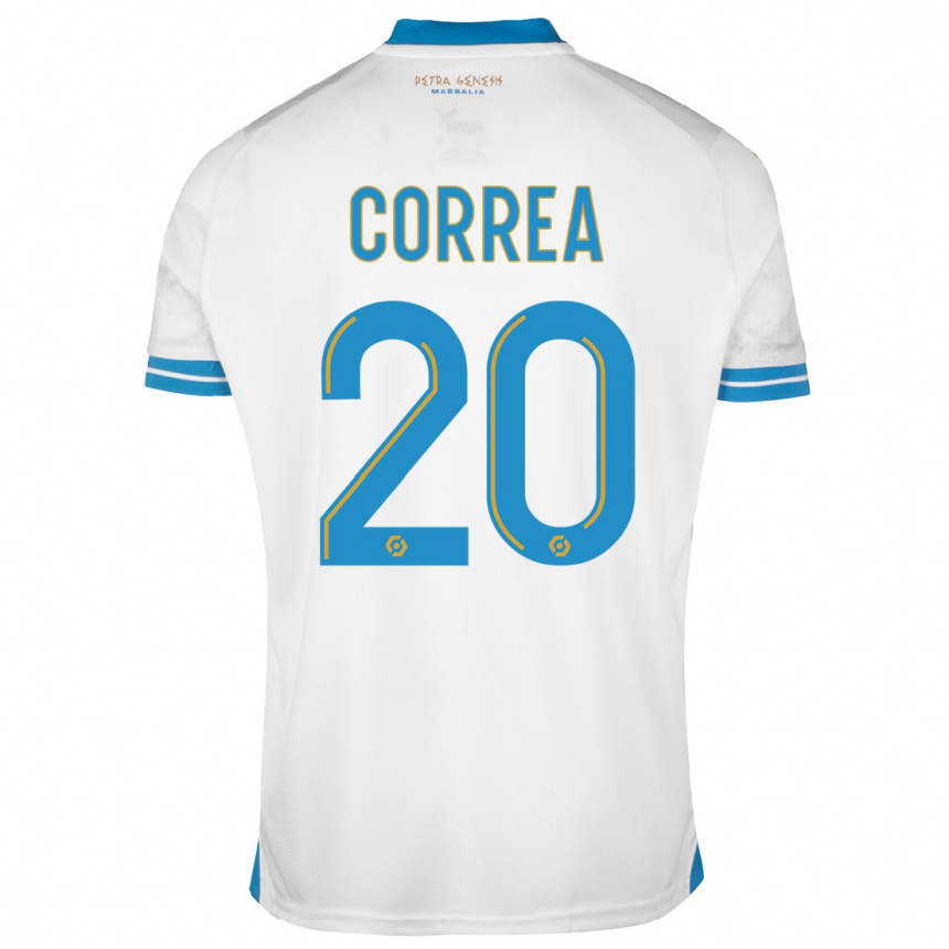 Hombre Fútbol Camiseta Joaquin Correa #20 Blanco 1ª Equipación 2023/24 México