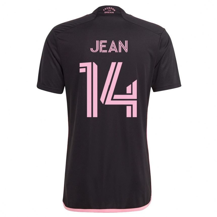 Hombre Fútbol Camiseta Corentin Jean #14 Negro 2ª Equipación 2023/24 México