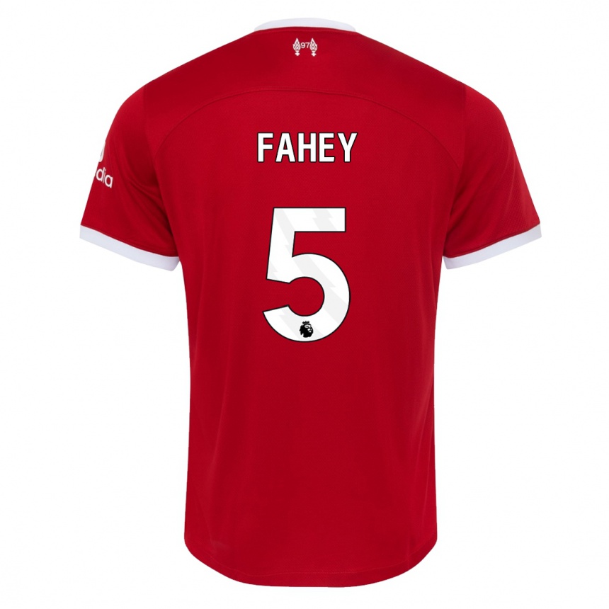 Mujer Fútbol Camiseta Niamh Fahey #5 Rojo 1ª Equipación 2023/24 México