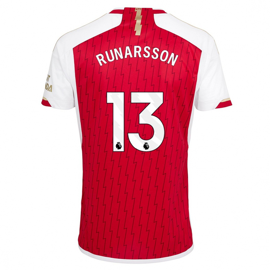 Mujer Fútbol Camiseta Runar Alex Runarsson #13 Rojo 1ª Equipación 2023/24 México
