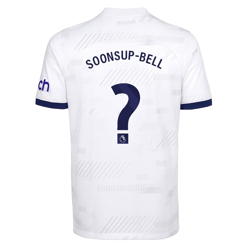 Mujer Fútbol Camiseta Jude Soonsup-Bell #0 Blanco 1ª Equipación 2023/24 México