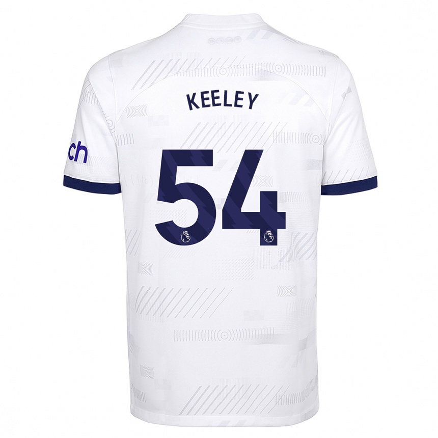 Mujer Fútbol Camiseta Josh Keeley #54 Blanco 1ª Equipación 2023/24 México
