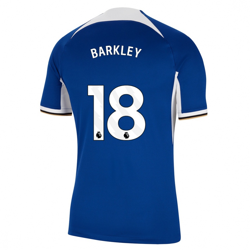 Mujer Fútbol Camiseta Ross Barkley #18 Azul 1ª Equipación 2023/24 México