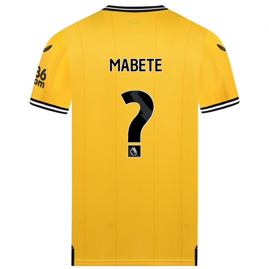 Mujer Fútbol Camiseta Filozofe Mabete #0 Amarillo 1ª Equipación 2023/24 México