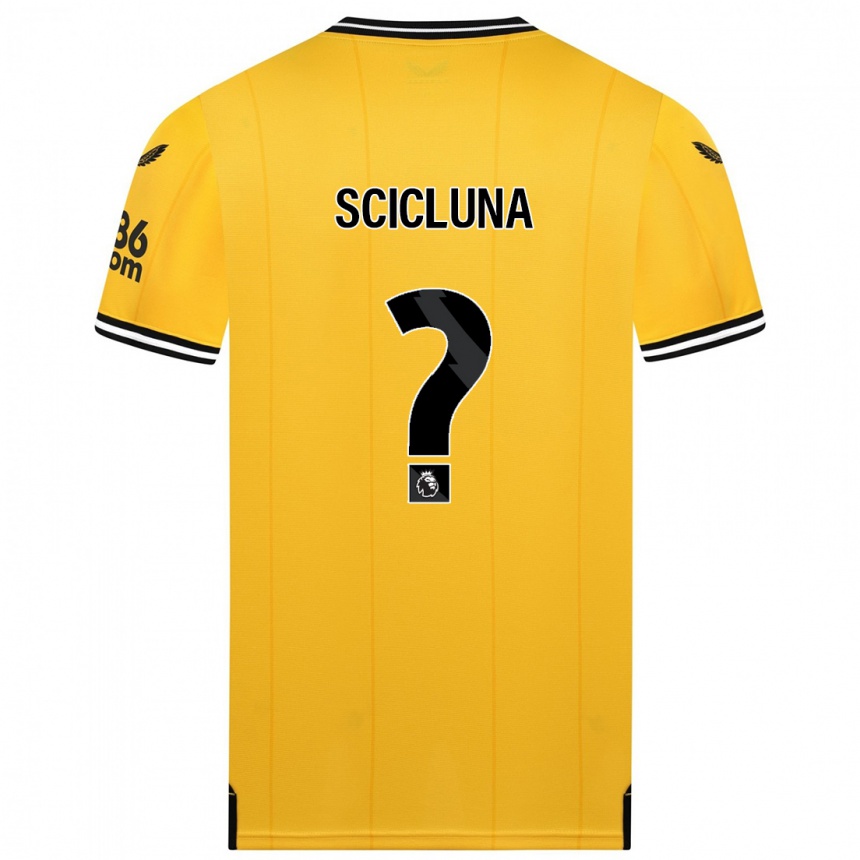 Mujer Fútbol Camiseta Lucas Scicluna #0 Amarillo 1ª Equipación 2023/24 México