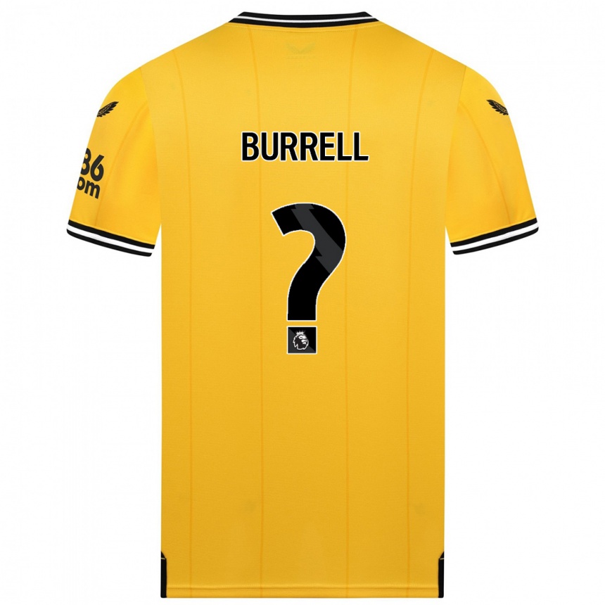 Mujer Fútbol Camiseta Ackeme Francis Burrell #0 Amarillo 1ª Equipación 2023/24 México