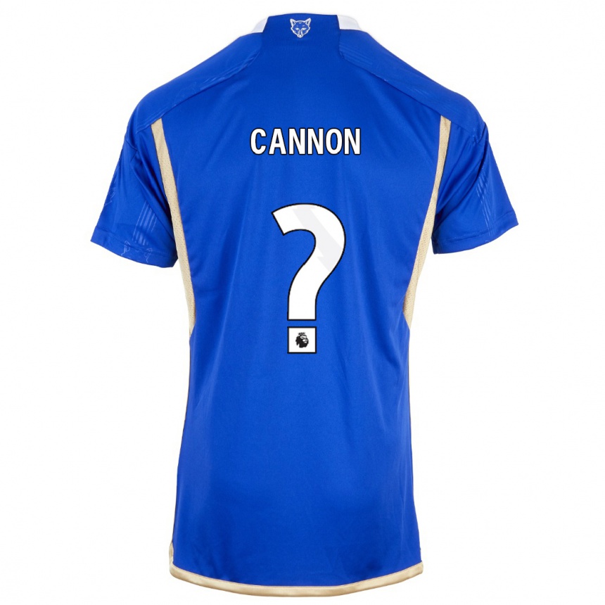 Mujer Fútbol Camiseta Thomas Cannon #0 Azul Real 1ª Equipación 2023/24 México
