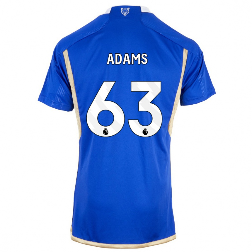 Mujer Fútbol Camiseta Bayli Spencer Adams #63 Azul Real 1ª Equipación 2023/24 México