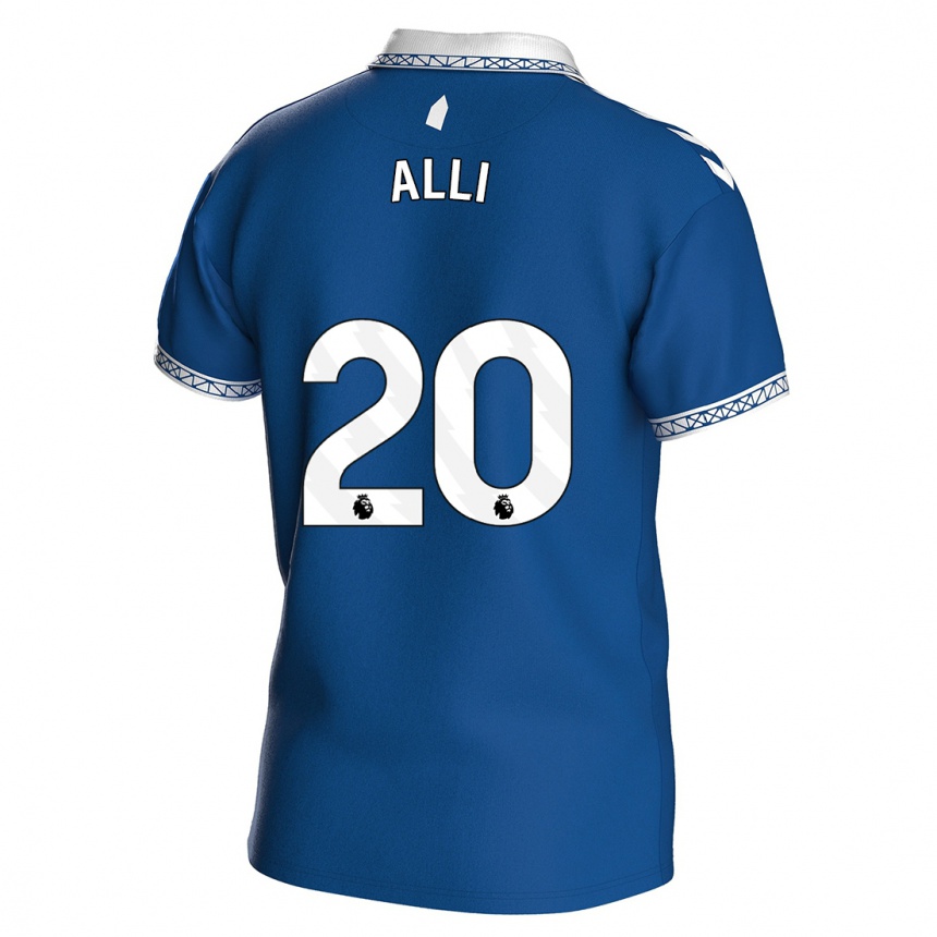 Mujer Fútbol Camiseta Dele Alli #20 Azul Real 1ª Equipación 2023/24 México