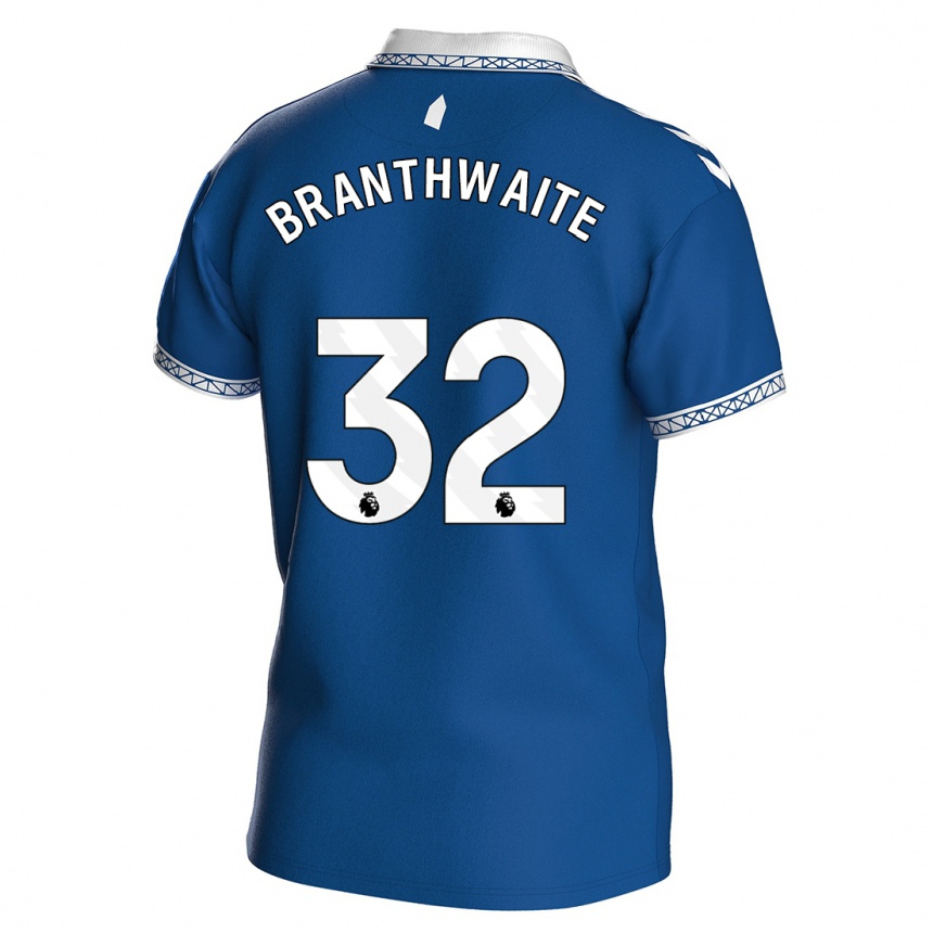 Mujer Fútbol Camiseta Jarrad Branthwaite #32 Azul Real 1ª Equipación 2023/24 México