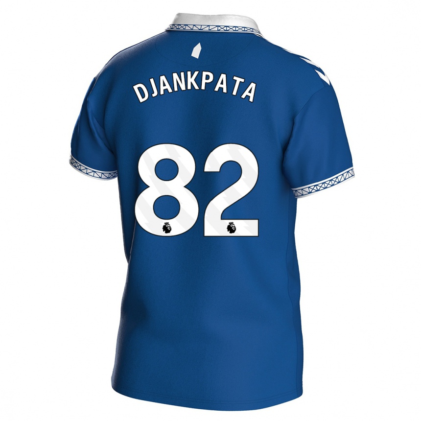 Mujer Fútbol Camiseta Halid Djankpata #82 Azul Real 1ª Equipación 2023/24 México