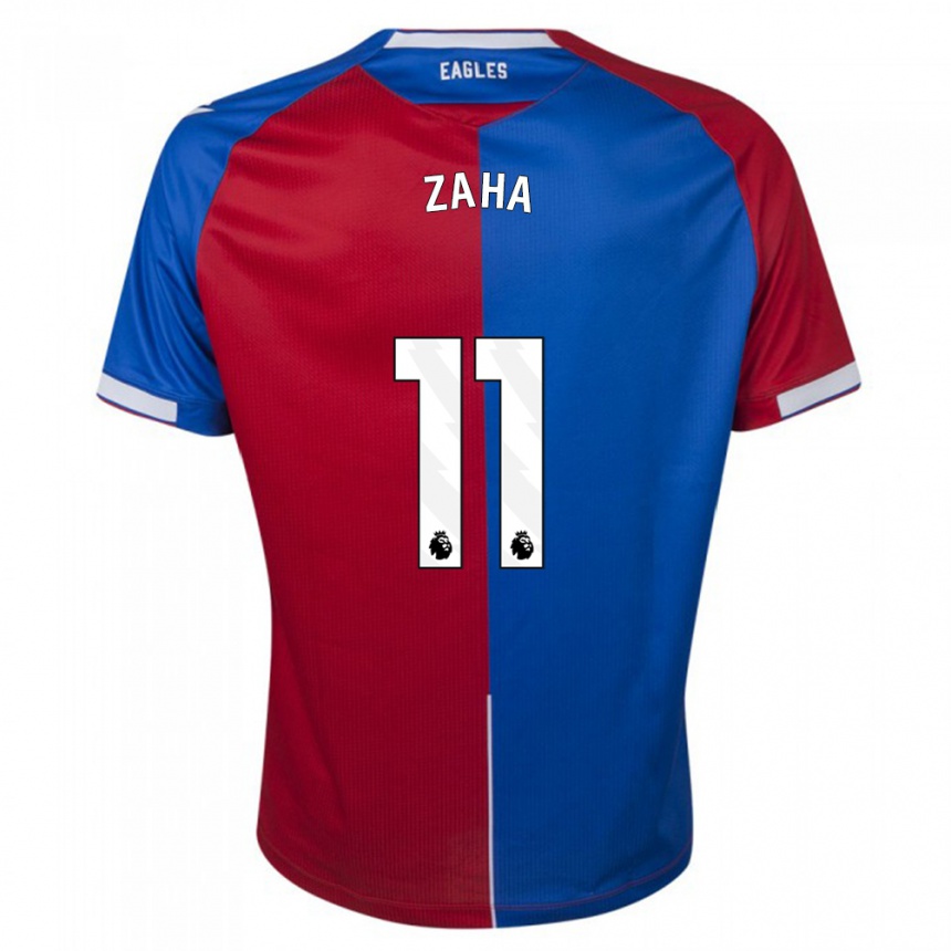 Mujer Fútbol Camiseta Wilfried Zaha #11 Rojo Azul 1ª Equipación 2023/24 México