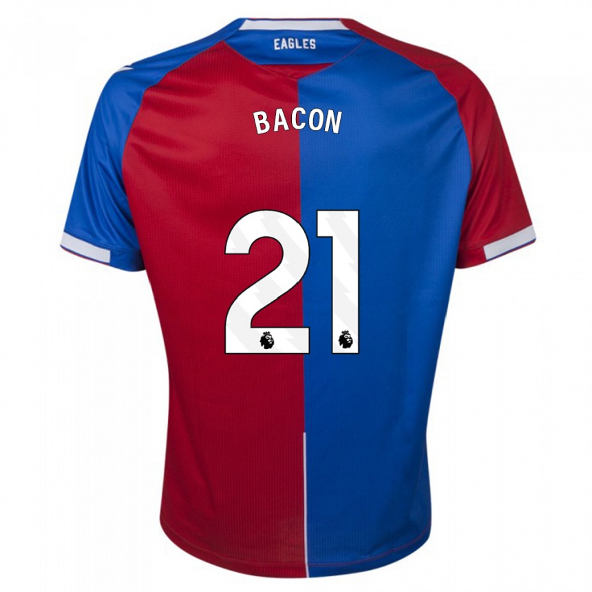 Mujer Fútbol Camiseta Skye Bacon #21 Rojo Azul 1ª Equipación 2023/24 México