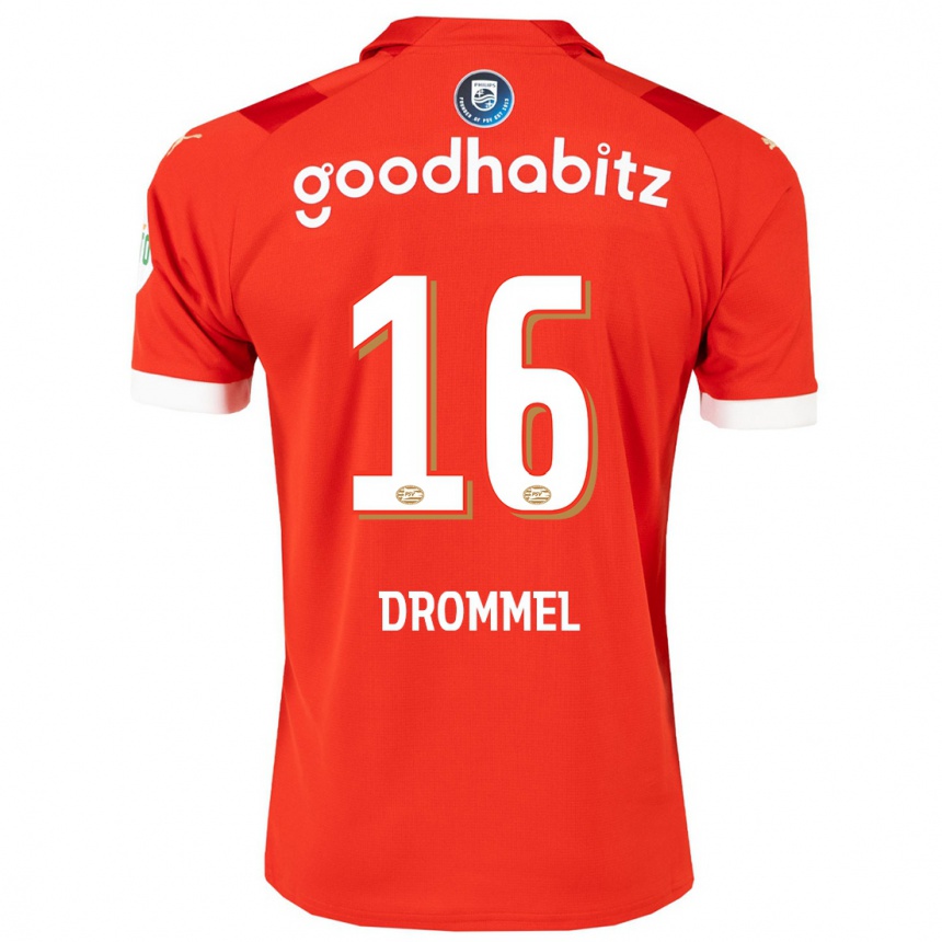 Mujer Fútbol Camiseta Joel Drommel #16 Rojo 1ª Equipación 2023/24 México