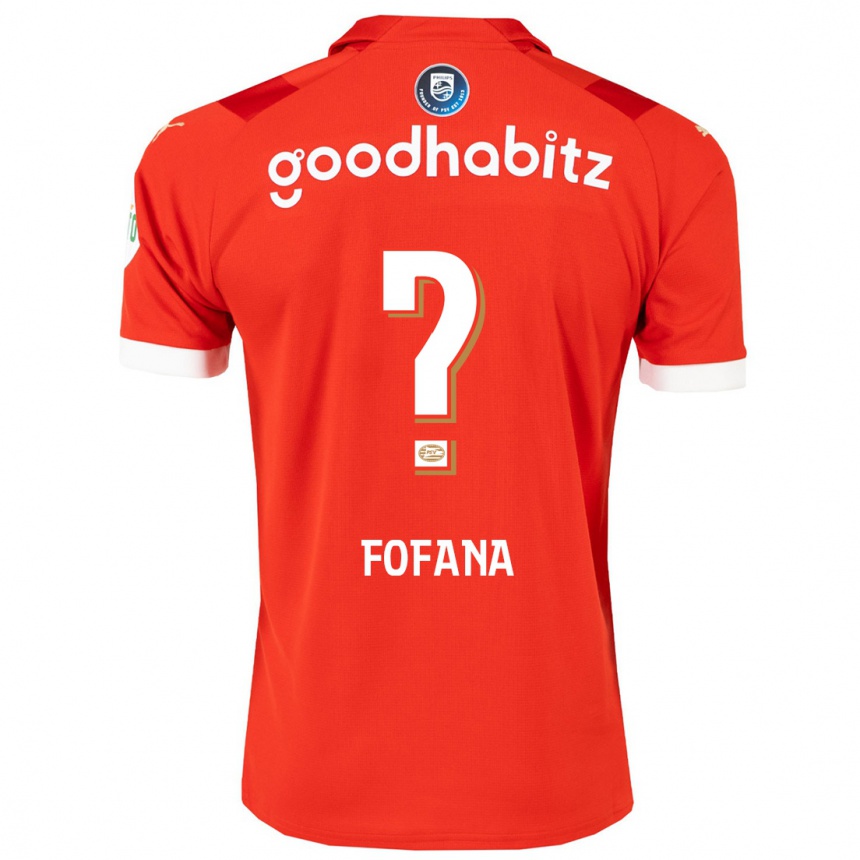 Mujer Fútbol Camiseta Fode Fofana #0 Rojo 1ª Equipación 2023/24 México