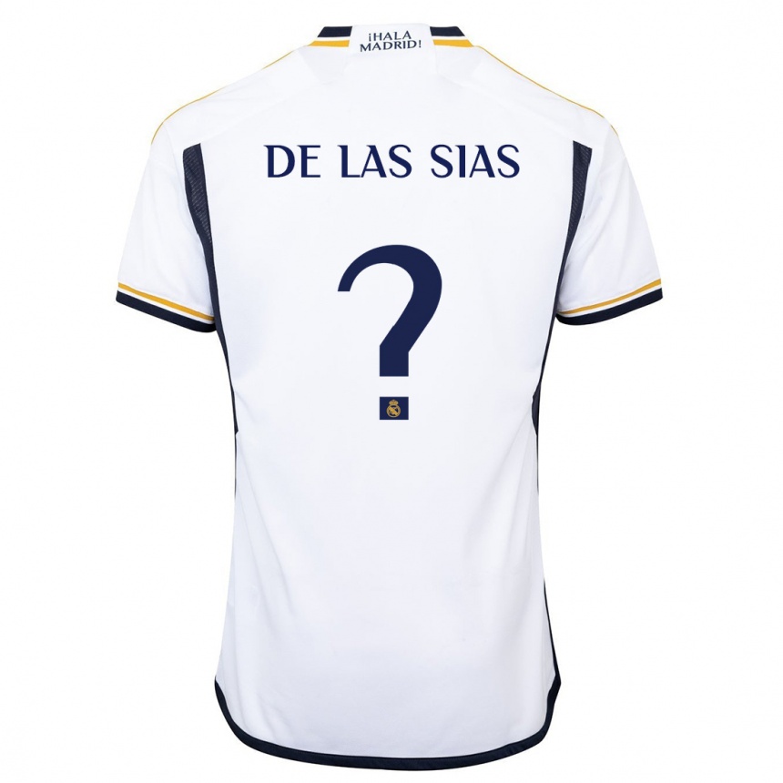 Mujer Fútbol Camiseta Marcos De Las Sias #0 Blanco 1ª Equipación 2023/24 México