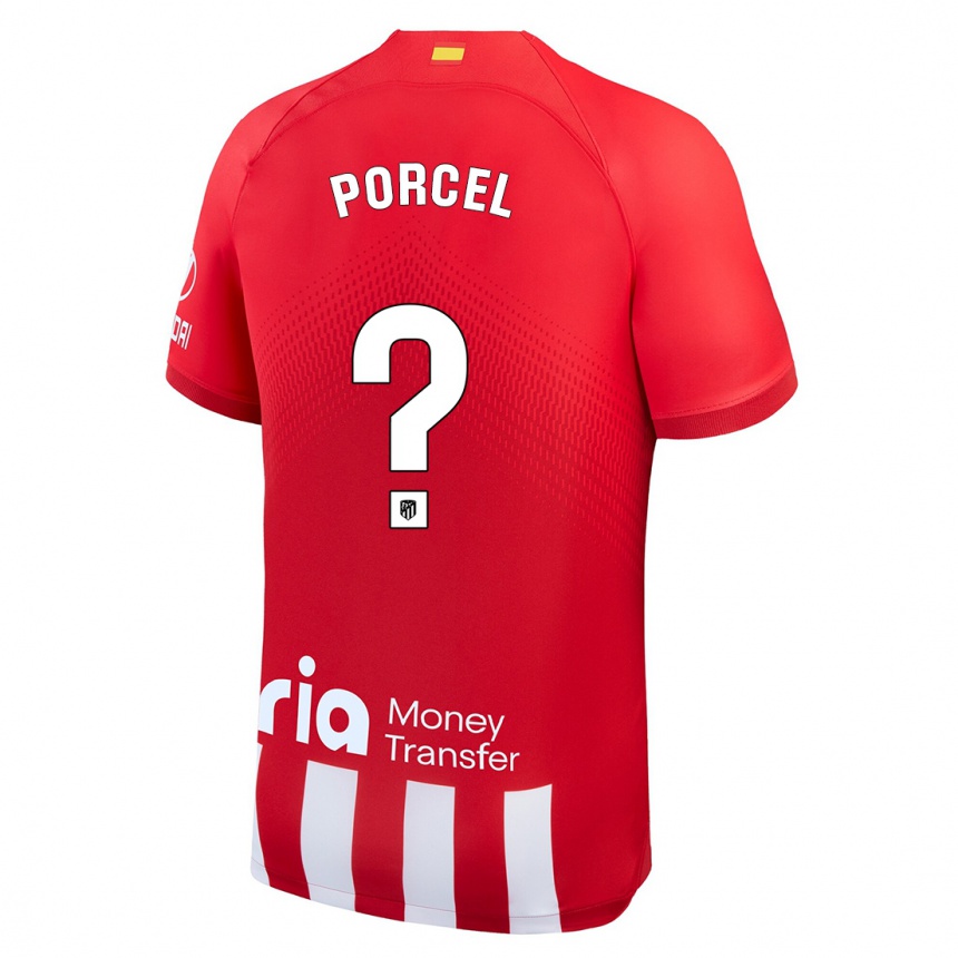 Mujer Fútbol Camiseta Roberto Porcel #0 Rojo Blanco 1ª Equipación 2023/24 México