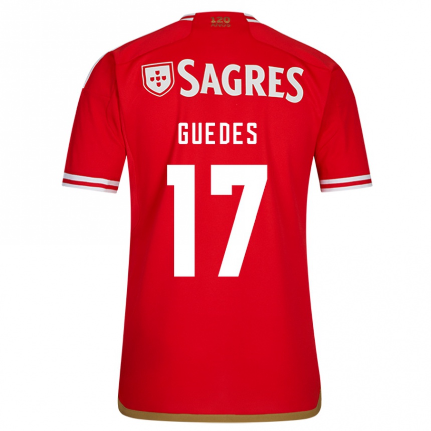 Mujer Fútbol Camiseta Goncalo Guedes #17 Rojo 1ª Equipación 2023/24 México