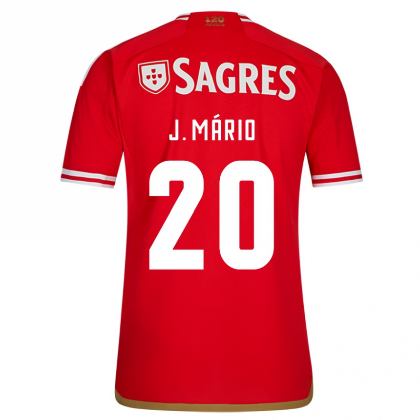 Mujer Fútbol Camiseta Joao Mario #20 Rojo 1ª Equipación 2023/24 México