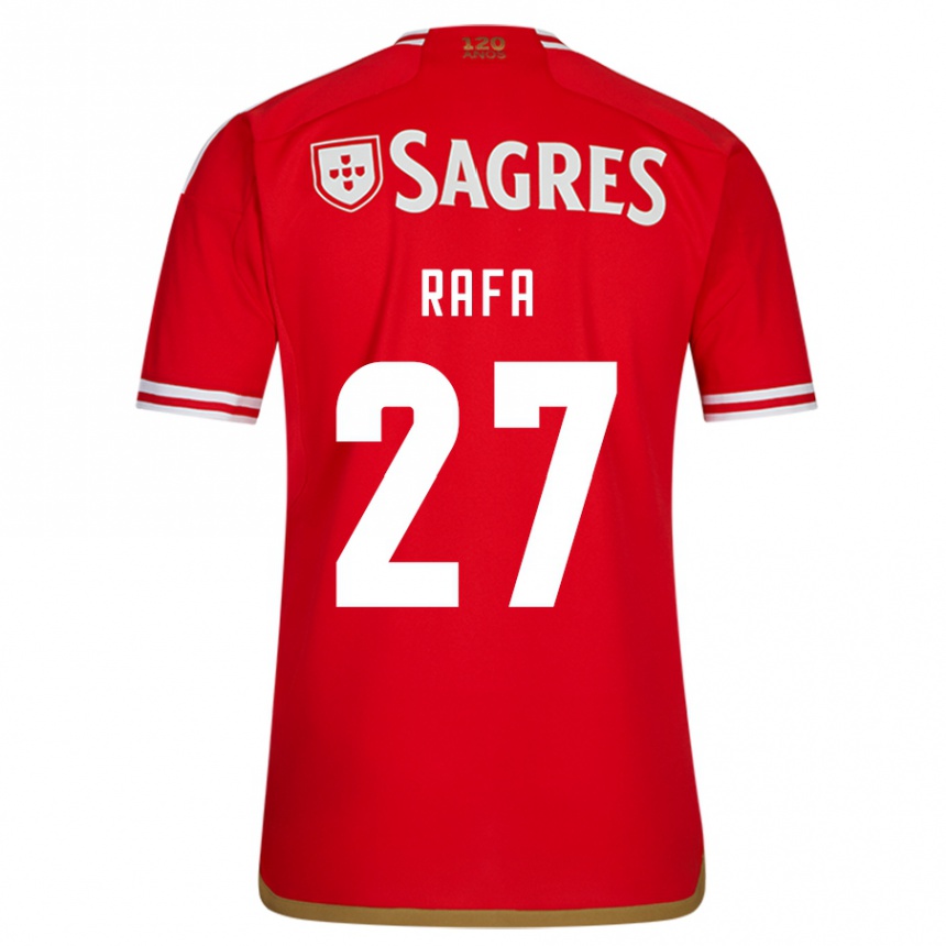 Mujer Fútbol Camiseta Rafa Silva #27 Rojo 1ª Equipación 2023/24 México