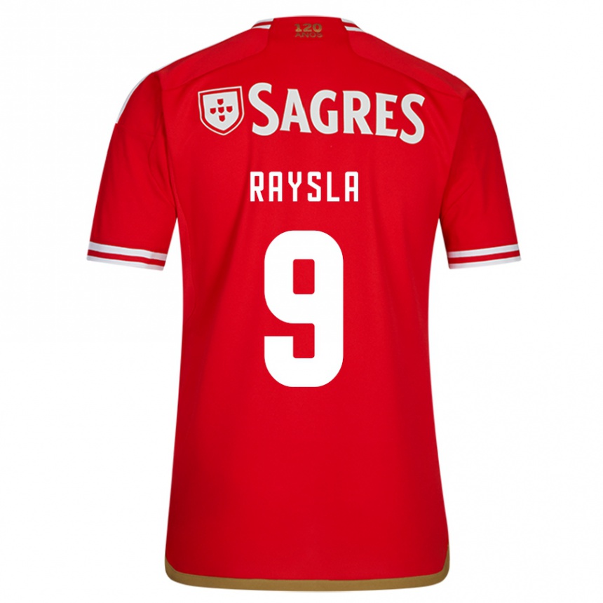 Mujer Fútbol Camiseta Nycole Raysla #9 Rojo 1ª Equipación 2023/24 México