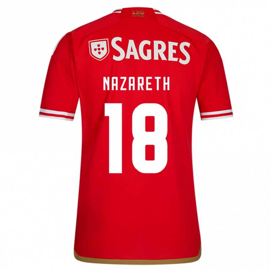 Mujer Fútbol Camiseta Kika Nazareth #18 Rojo 1ª Equipación 2023/24 México
