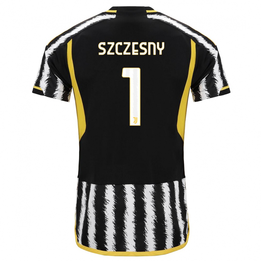 Mujer Fútbol Camiseta Wojciech Szczesny #1 Blanco Negro 1ª Equipación 2023/24 México
