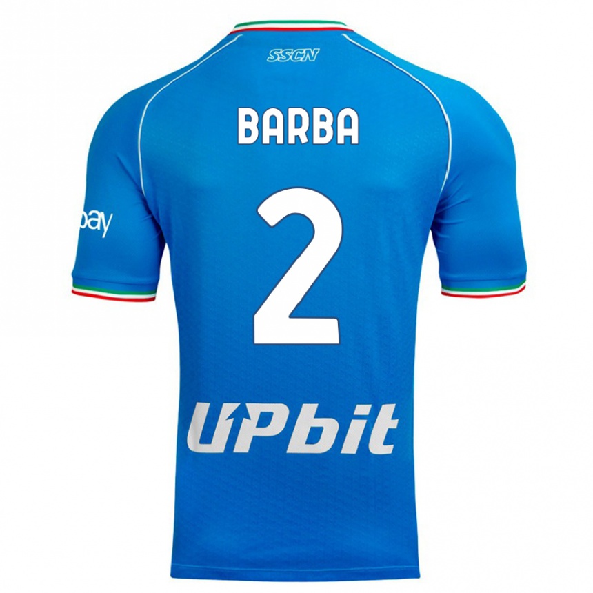 Mujer Fútbol Camiseta Benedetto Barba #2 Cielo Azul 1ª Equipación 2023/24 México