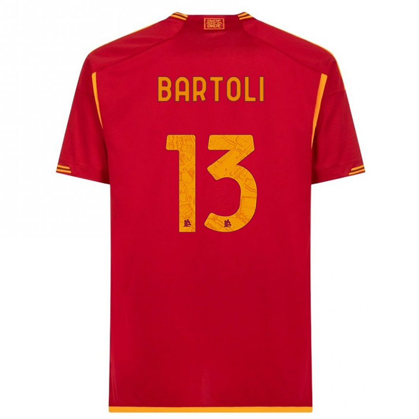 Mujer Fútbol Camiseta Elisa Bartoli #13 Rojo 1ª Equipación 2023/24 México