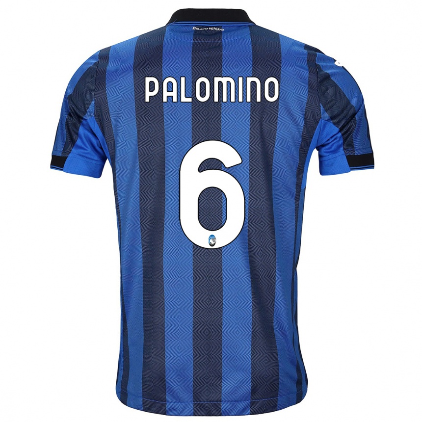 Mujer Fútbol Camiseta Jose Luis Palomino #6 Azul Negro 1ª Equipación 2023/24 México
