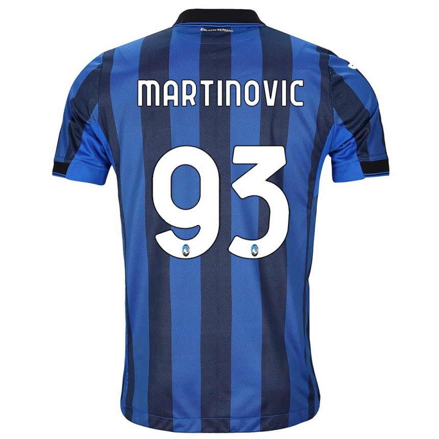 Mujer Fútbol Camiseta Melania Martinovic #93 Azul Negro 1ª Equipación 2023/24 México