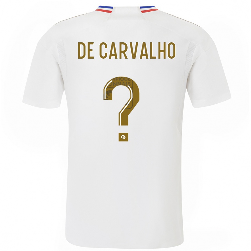 Mujer Fútbol Camiseta Mathys De Carvalho #0 Blanco 1ª Equipación 2023/24 México