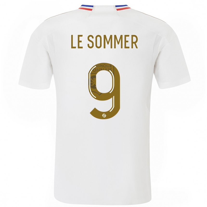 Mujer Fútbol Camiseta Eugenie Le Sommer #9 Blanco 1ª Equipación 2023/24 México
