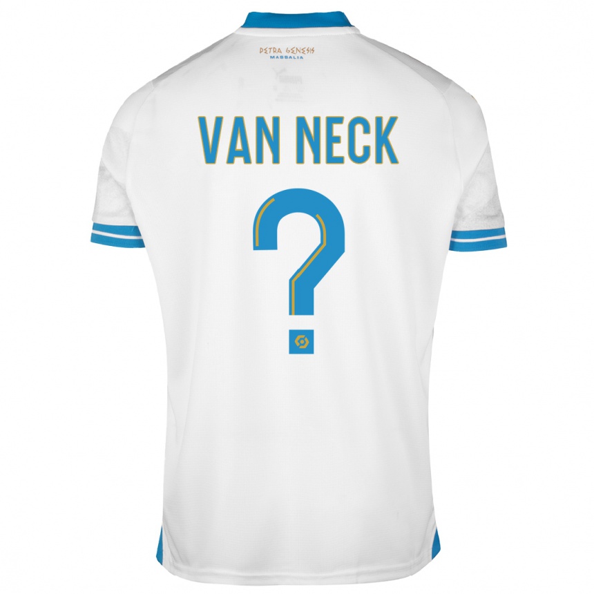 Mujer Fútbol Camiseta Jelle Van Neck #0 Blanco 1ª Equipación 2023/24 México