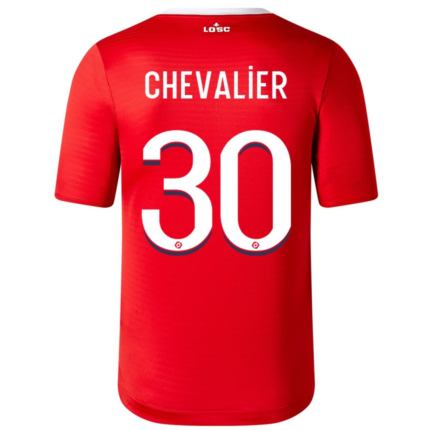 Mujer Fútbol Camiseta Lucas Chevalier #30 Rojo 1ª Equipación 2023/24 México