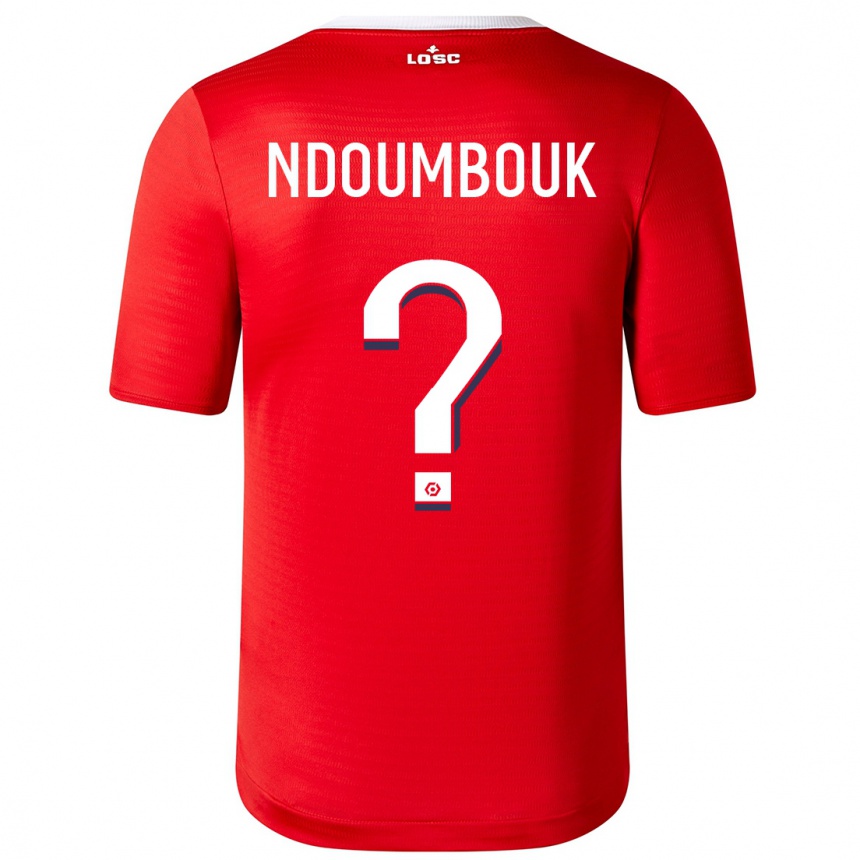 Mujer Fútbol Camiseta Marlyse Ngo Ndoumbouk #0 Rojo 1ª Equipación 2023/24 México