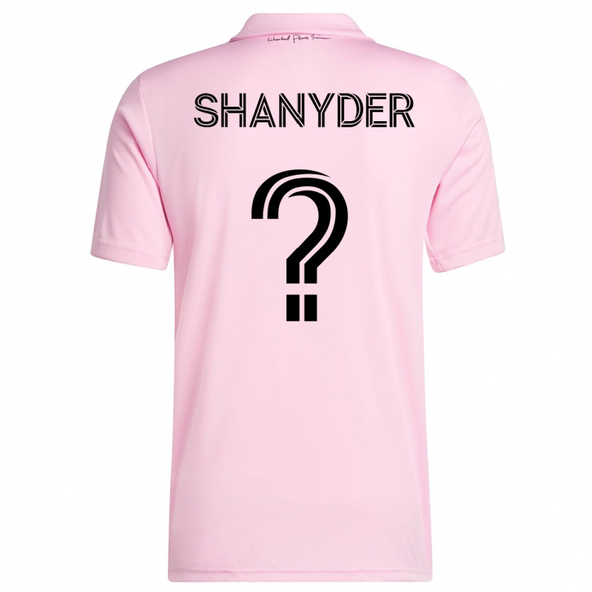 Mujer Fútbol Camiseta Shanyder Borgelin #0 Rosa 1ª Equipación 2023/24 México